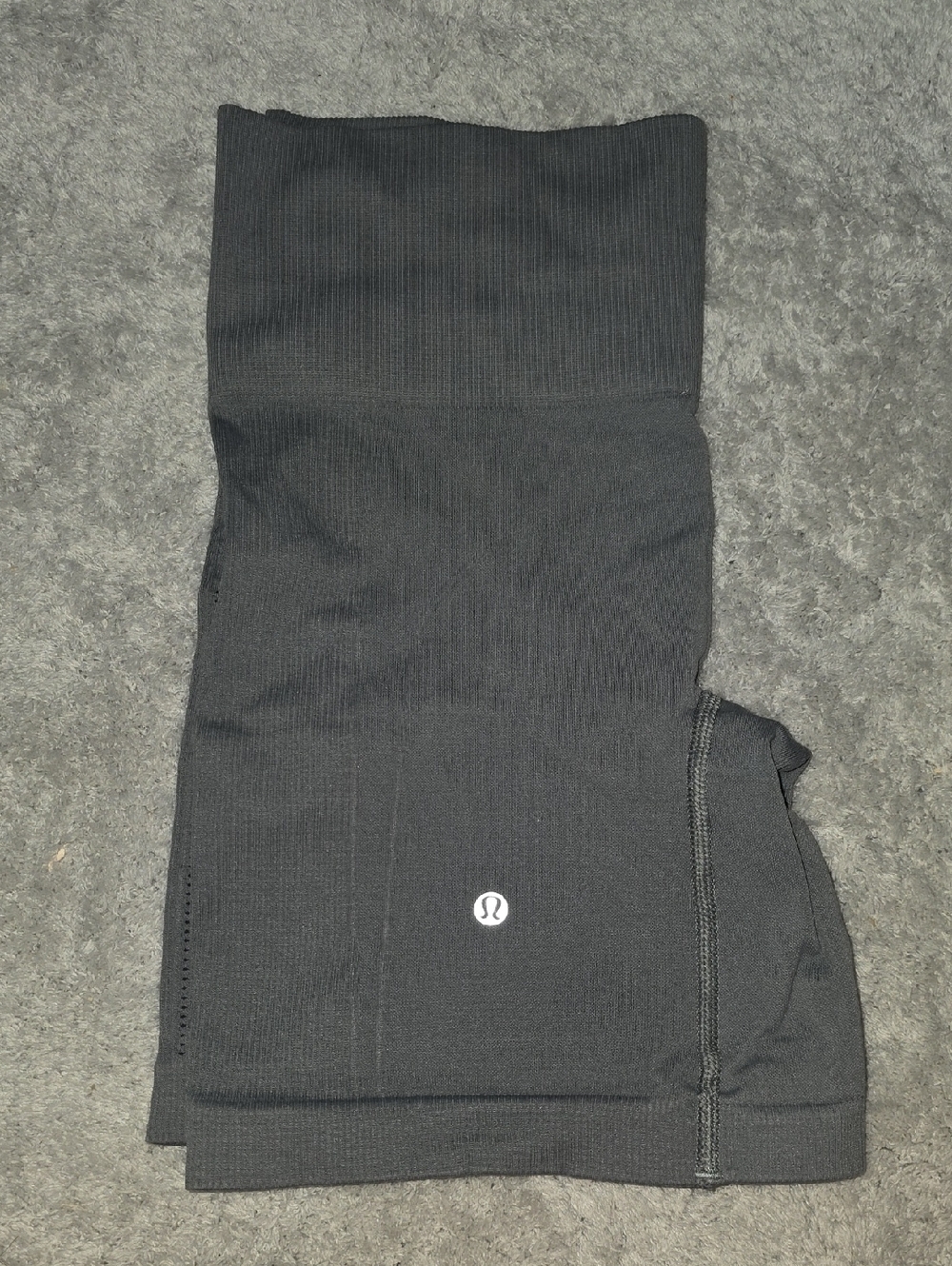 Lululemon Dark Gray Seamless High-Rise Shorts